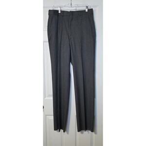 Vtg Cricketeer 100% Wool Mens Grey Pants Waist 34 NWT Raw‎ Hem